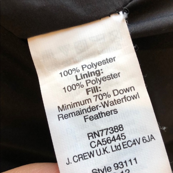 J Crew Excursion Quilted Herringbone puffer vest - Picture 7 of 7